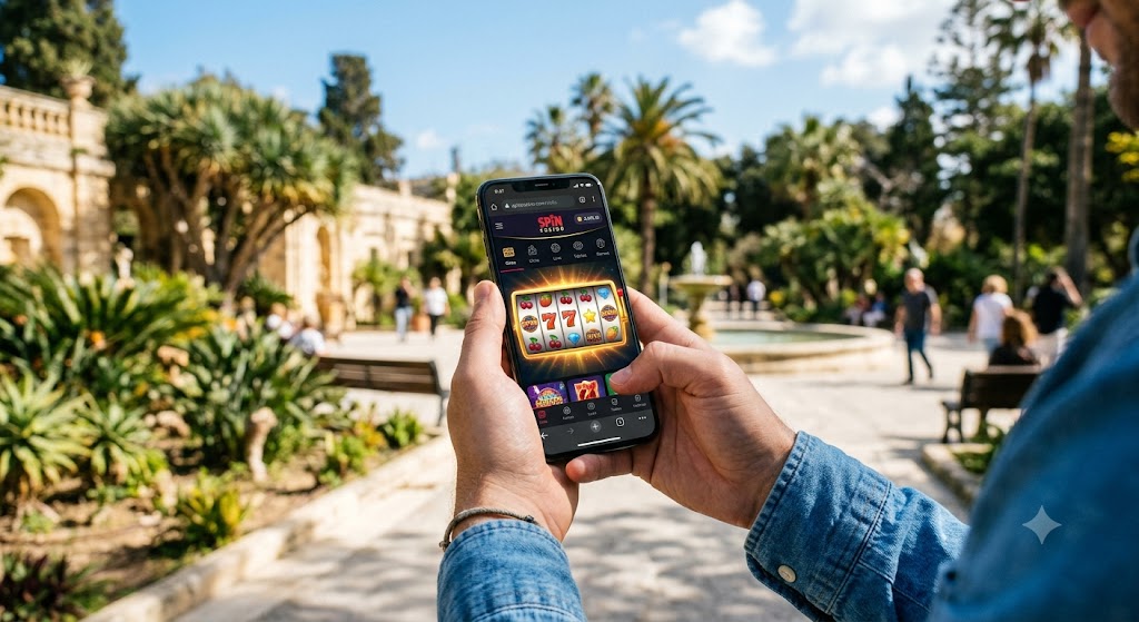 Playing via Spin Casino Mobile