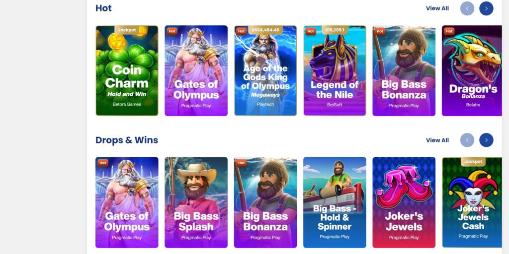 Lukki Casino games lobby and platform layout as seen by New Zealand players (September 2026)